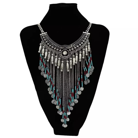 💋 BEAUTIFUL GIRL 💋 DIAMOND GAL EDGY ELITE QUEEN MAXI FEATHER FRINGE FLOWER - Picture 11 of 16